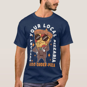 Stöder din lokala Pizzaria Pizza Pun 30735335 T Shirt