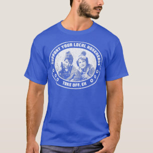 Stöder ditt lokala hosehead-fält t shirt