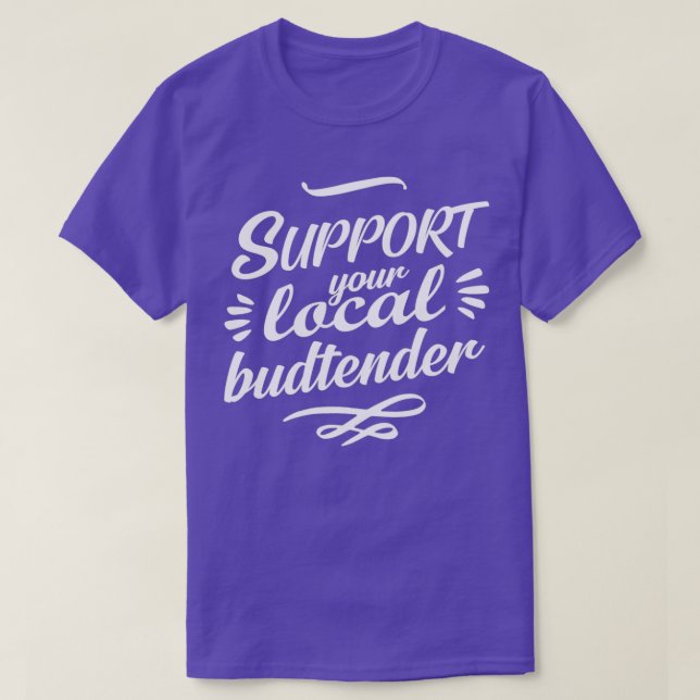 Stöder ditt lokala paket 10 t shirt (Design framsida)