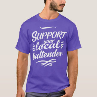 Stöder ditt lokala paket 10 t shirt