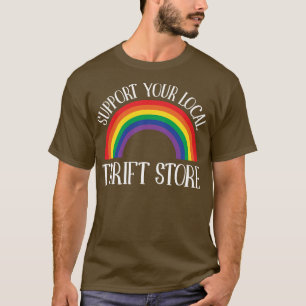 Stöder ditt lokala tuff-köp t shirt
