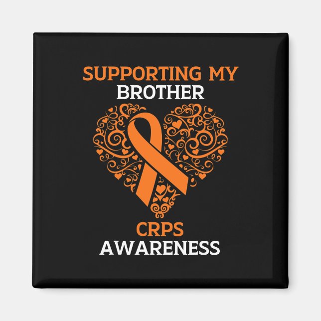 Stöder min broder RSD Crps Awareness Month Ora Magnet (Framsidan)