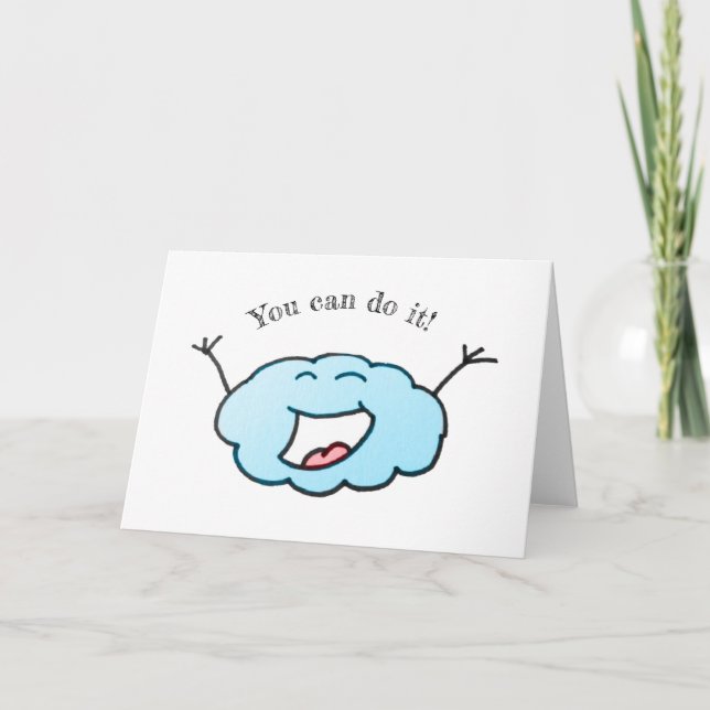 Stöder molnet kort (Framsida)