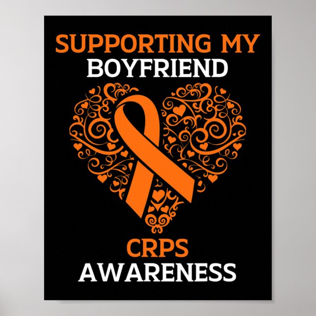 Stöder Orangen för min Boykompis RSD Crps Awarenes Poster (Framsidan)