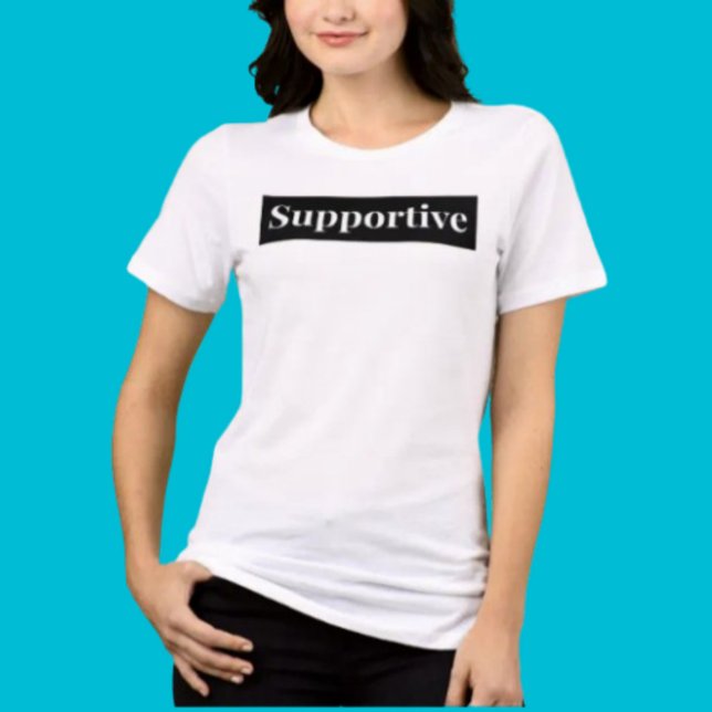 STÖDFET Bold Block TON T Shirt (Skapare uppladdad)