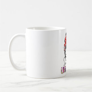 Stödgåvor för linjemedvetandehöjande band kaffemugg