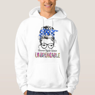 Stödgåvor för revbensbanor vid tvärgående myelit hoodie