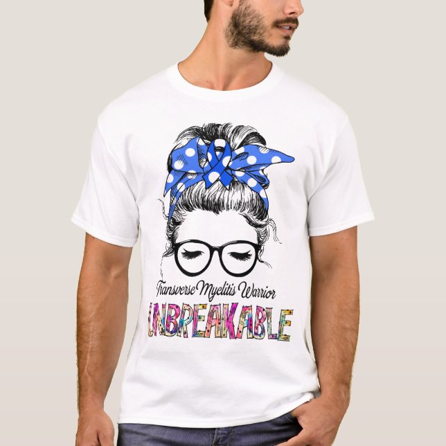 Stödgåvor för revbensbanor vid tvärgående myelit t shirt (Framsida)