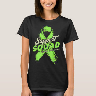 Stödgrupp för mental hälsa medvetenhet Lime Green T Shirt