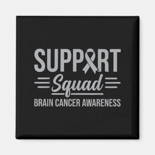 Stödgrupp hjärntumör medvetenhet hjärncancer magnet