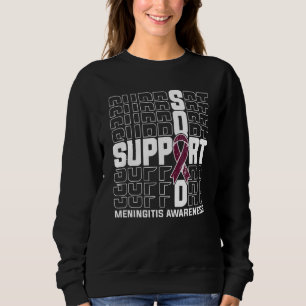 Stödgrupp Meningit Medvetenhet T Shirt