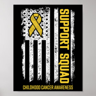 Stödgruppen för barncancer Barncancer medvetenhet Poster