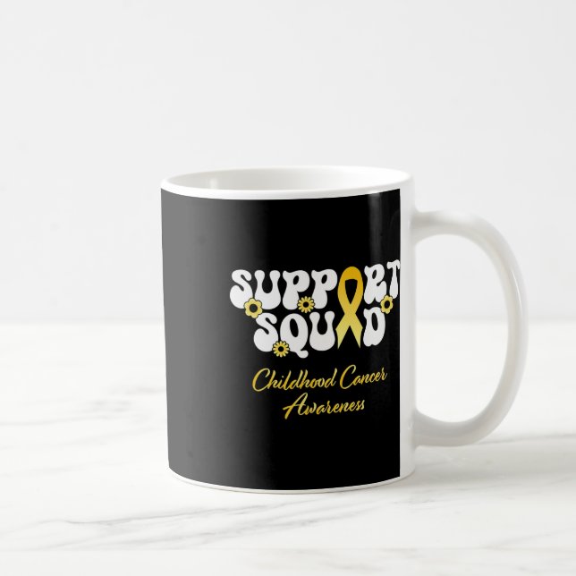 Stödgruppen för barncancer Stöd för barncancer Kaffemugg (Höger)