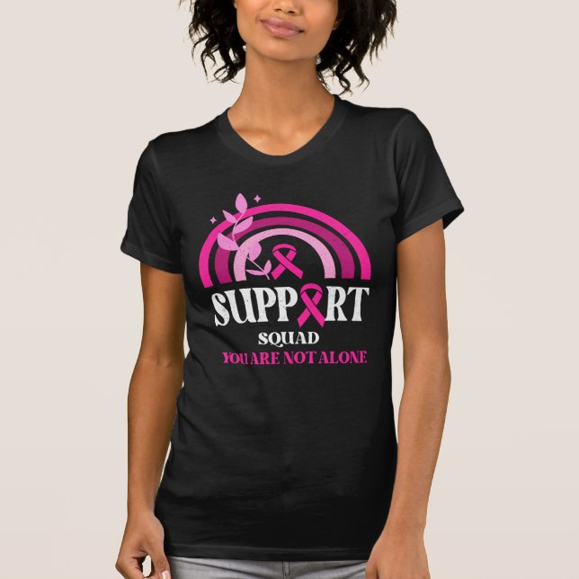 Stödja bröstcancermedvetandegraden Leopards Rosa p T Shirt (Framsida)