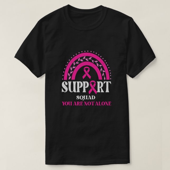 Stödja bröstcancermedvetandegraden Leopards Rosa p T Shirt (Design framsida)