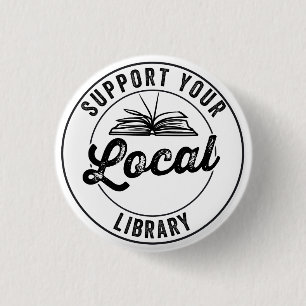 stödja din lokala bibliotek knapp