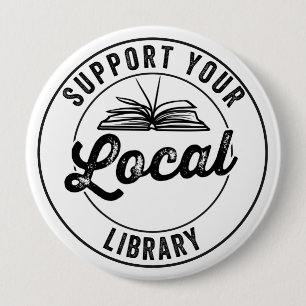 stödja din lokala bibliotek knapp