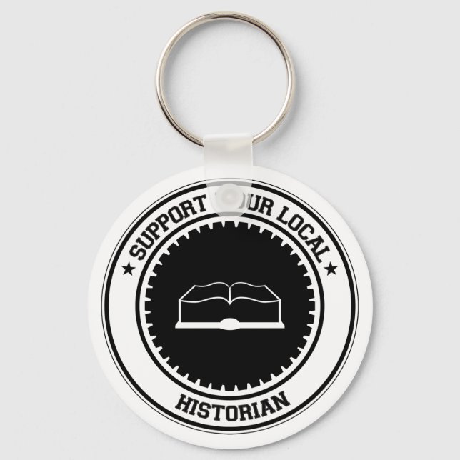 Stödja din lokala historik nyckelring (Framsida)