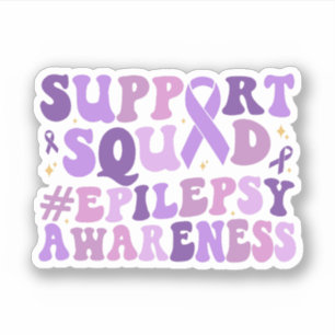 Stödja Epilepsy-medvetandegrad Månadens epilepsi Klistermärken