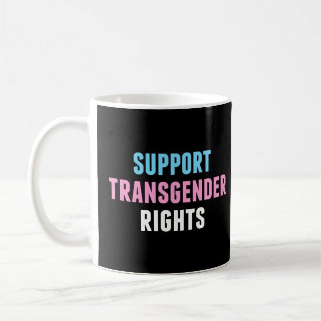 Stödja Höger för transgener Kaffemugg (Vänster)