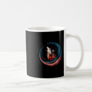 Stödja inhemska amerikaner mot trumpump kaffemugg