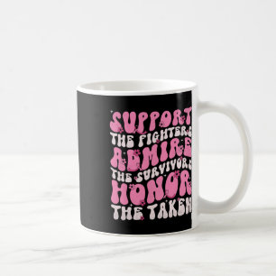 Stödja krigarna genom att hedra överlevande kaffemugg