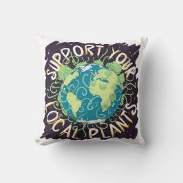 Stödja lokala anläggningar kudde