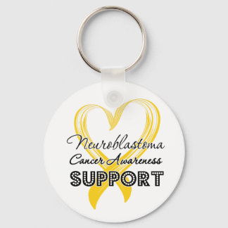 Stödja medvetenheten om cancer i Neuroblastoma Nyckelring