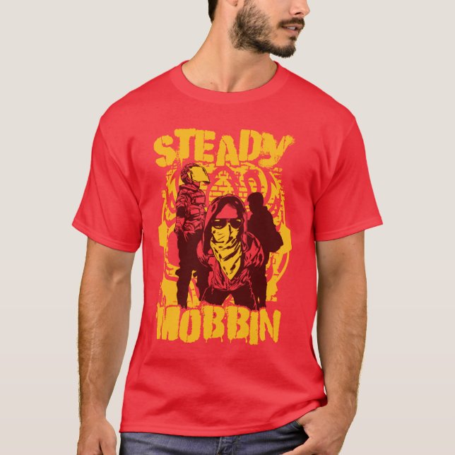 Stödja Mobbin Tee (Framsida)