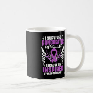 Stödja Pancreas Survivor Pancreatic Cancer Awaren Kaffemugg