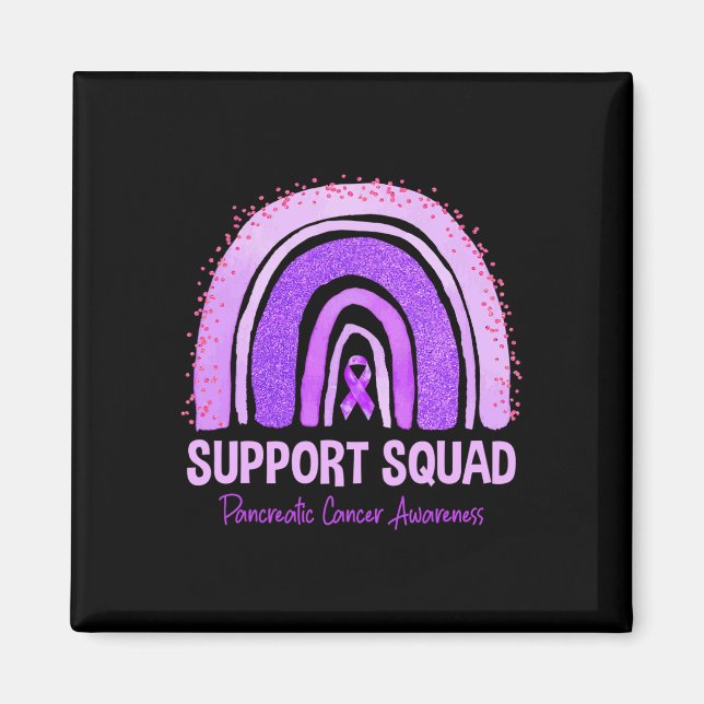 Stödja rabattarmbåge för pankreascancer magnet (Framsidan)