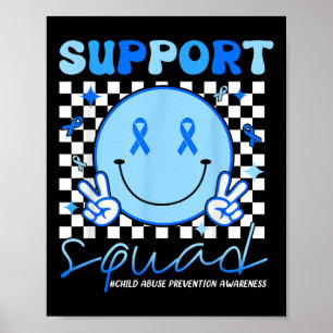 Stödja små små barn som utsätts för övergrepp poster