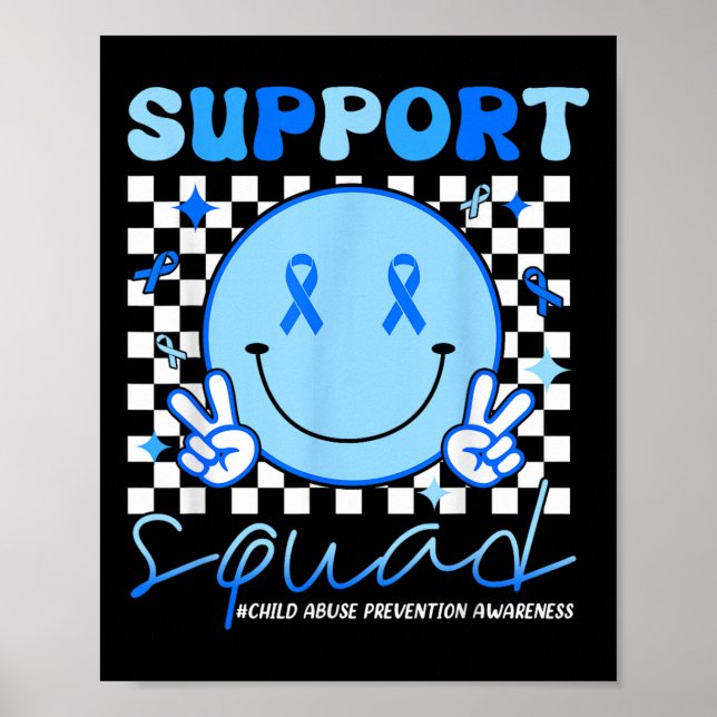 Stödja små små barn som utsätts för övergrepp poster (Framsidan)