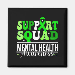 Stödja squad mental hälsa medvetenhet enhet och magnet