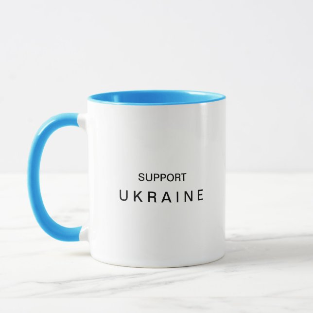 Stödja Ukraina-kaffe Mugg (Vänster)