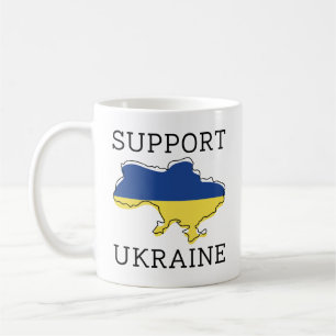 Stödja Ukraina Kaffemugg
