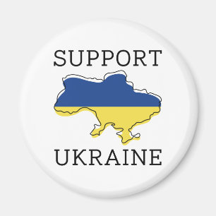 Stödja Ukraina Magnet