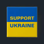 Stödja Ukrainas ukrainska Flagga Knapp<br><div class="desc">Stödja Ukrainas ukrainska Flagga</div>