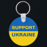 Stödja Ukrainas ukrainska Flagga Nyckelring<br><div class="desc">Stödja Ukrainas ukrainska Flagga</div>