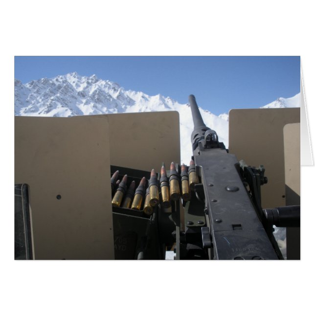 Stödja våra trupper hälsningskort (Framsidan Horizontal)