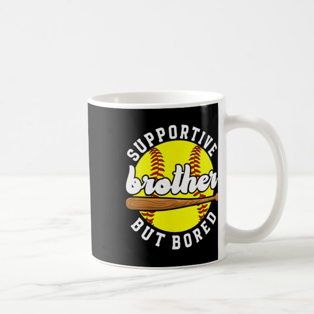 Stödjande Softll Bror Till En Softll Spelare _1  Kaffemugg (Höger)