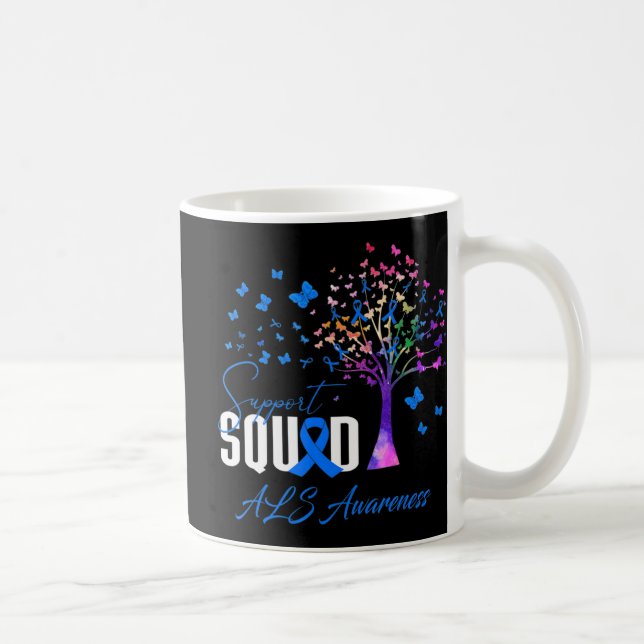 Stödruta för Als-medvetenhet Kaffemugg (Höger)