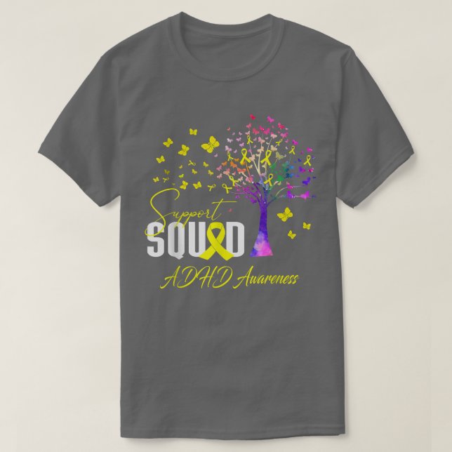 Stödruta för annonsmedvetenhet t shirt (Design framsida)