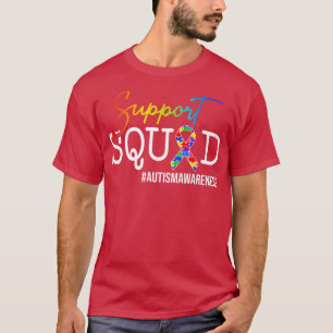 Stödruta för autismupplysning t shirt
