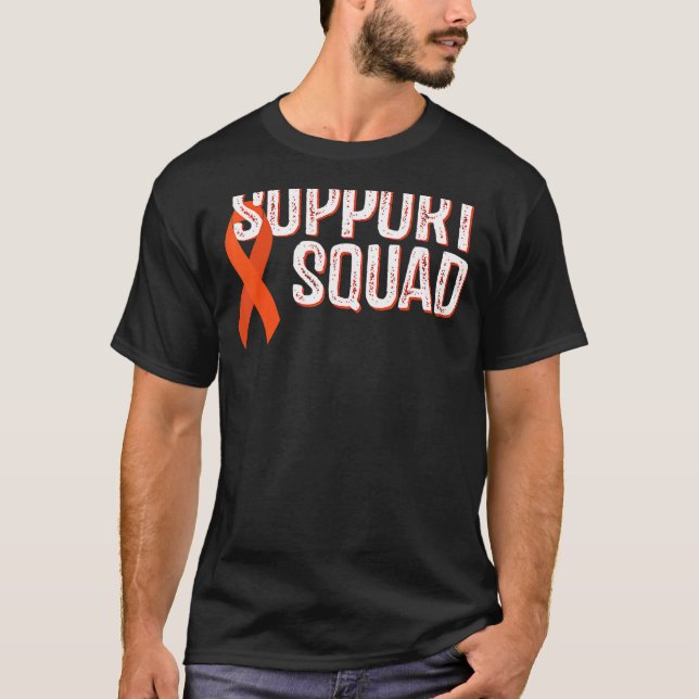 Stödruta för Leukemia-medvetandehöjande T Shirt (Framsida)