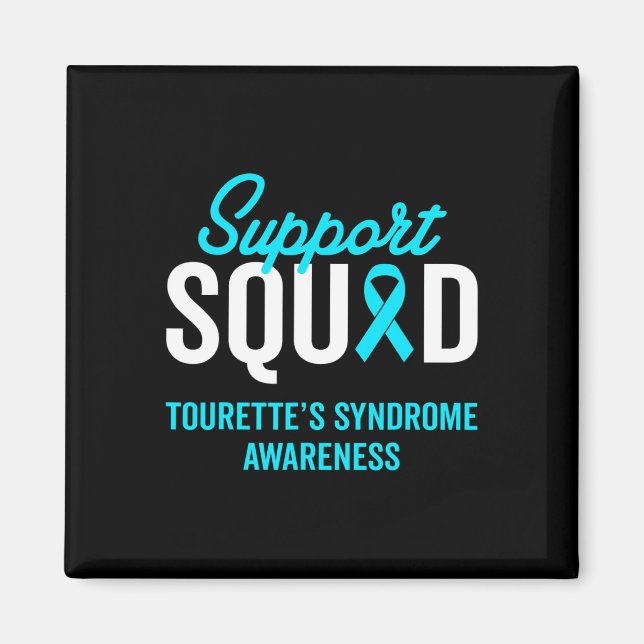 Stödruta för syndrome Warrior Survivor Awareness S Magnet (Framsidan)