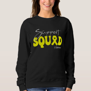 Stödtrupp Endometrios Medvetenhet Gul Band T Shirt
