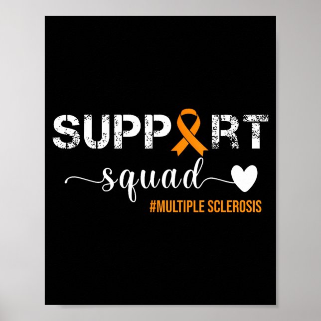 Stödtrupp för multipel skleros medvetenhet _1  poster (Framsidan)