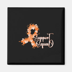 Stödtrupp Orange Band Leukemi Blodcancer Magnet