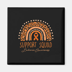 Stödtrupp Orange Band Leukemi Blodcancer Magnet